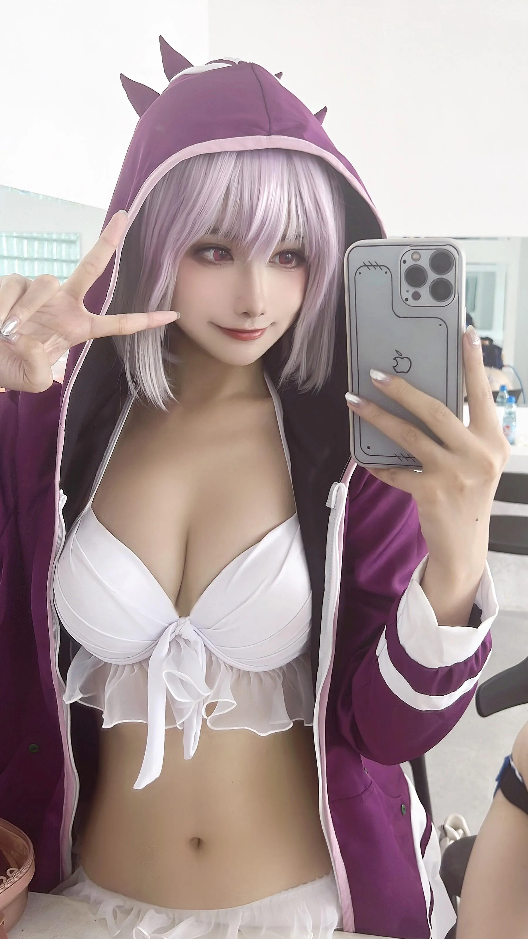 Momoko葵葵 – NO.35 瓜希酱 SSSS.GRIDMAN 宝多六花新条茜 泳装-古利特自拍 [30P]插图7